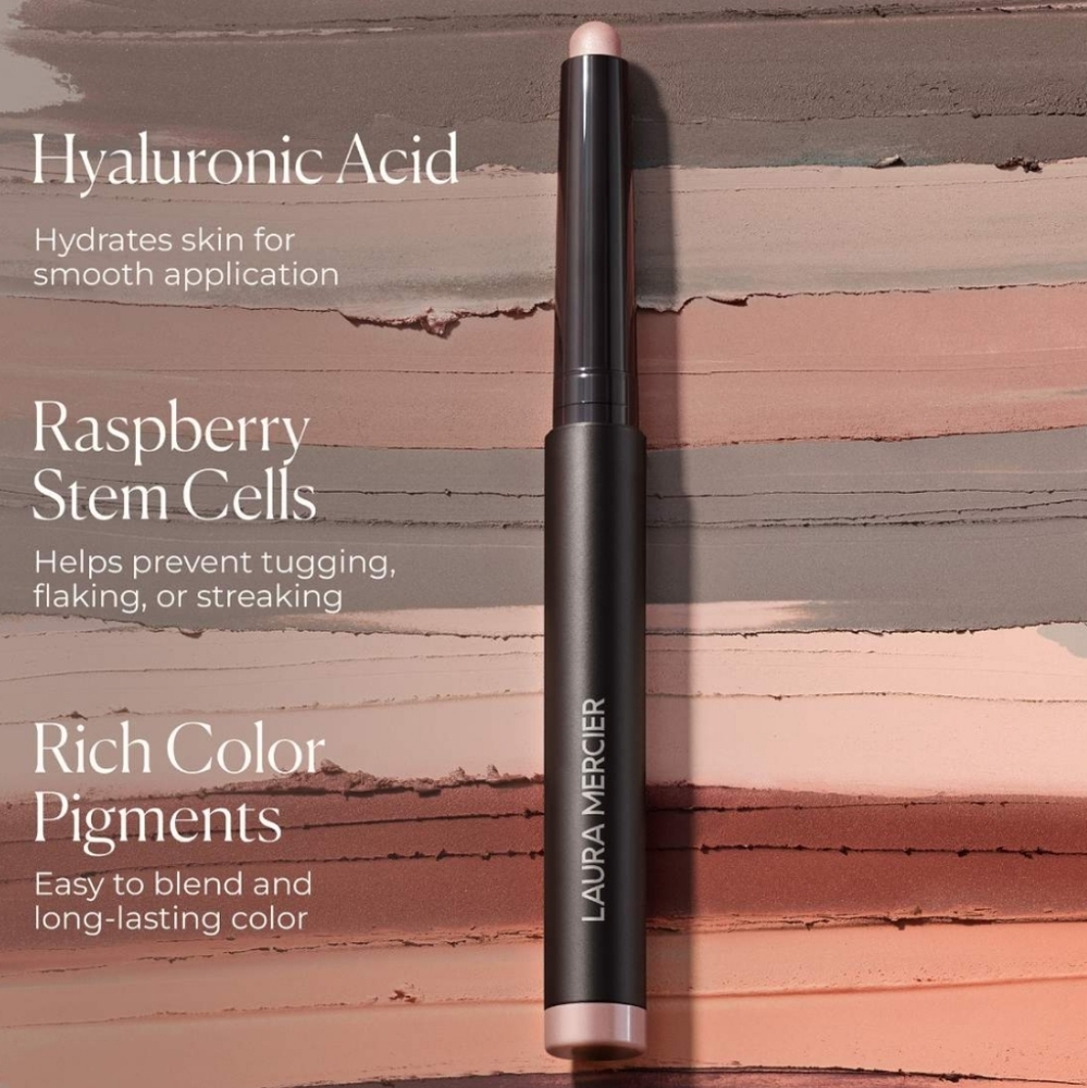 🌺Laura Mercier Kiss From A Rose Pearl Caviar Eyeshadoe Stick Cream Eyeshadow - Picture 6 of 11